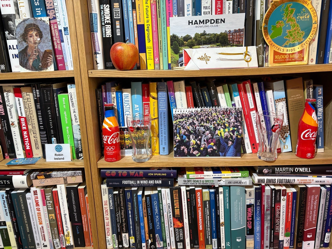 Robin's bookshelf.